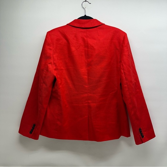 J. Crew Helena Blazer red size 14 - Picture 5 of 11